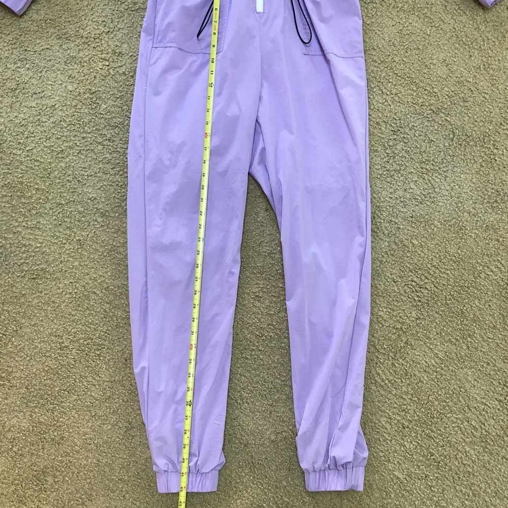 Forever 21 Lavender Zip-Front Utility Jumpsuit - Picture 5 of 10